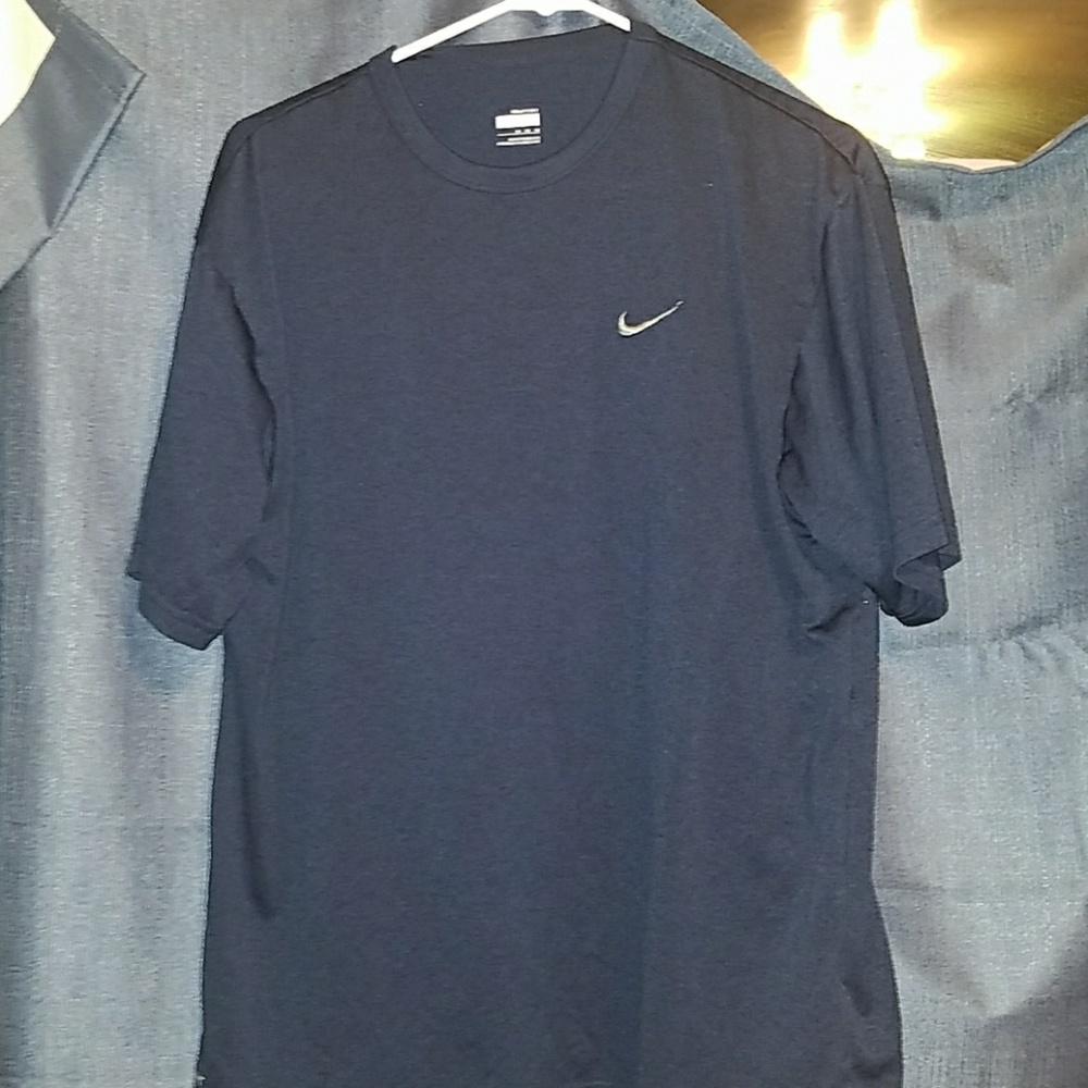 Nike Dry fit navy blue shirt